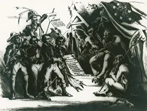 Seize: Political Cartoon of the Confederacy