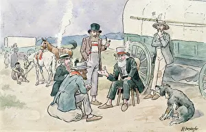 Laager: A Political Discussion, circa 1885