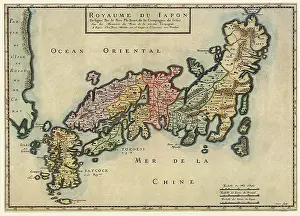 Divides: Political Map of Japan 1650