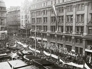 Vaterlaendische: Political parade of the Patriotic Front