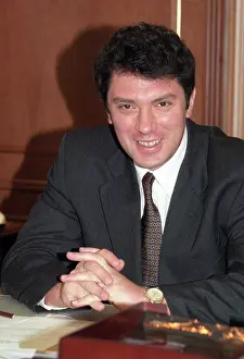 Nemtsov: Politician Boris Nemtsov, 1998
