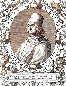 1454: POLIZIANO (DE BRY)