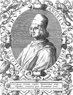 1454: POLIZIANO (DE BRY)