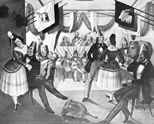 Tavern: Polka pub in Berlin, ca.1845