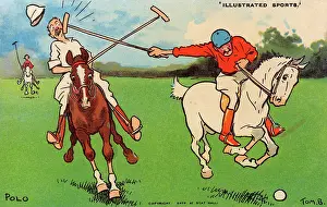 Accidental: Polo Cartoon by Tom Browne
