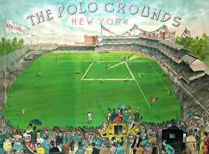 C1887: The polo grounds. New York