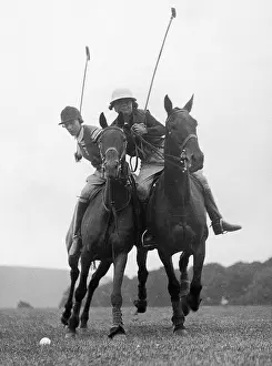 Lanyon: Two polo players