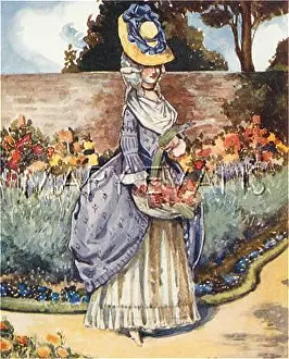 Polonaise: POLONAISE GOWN C.1780