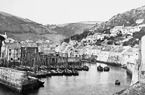 Polperro: Polperro Cornwall Victorian period