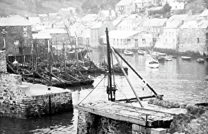 Polperro: Polperro Harbour, Cornwall