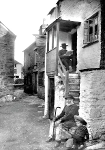 Pilchards: Polperro, The Pilchards Inn 1907