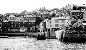 Polruan: Polruan, the Quay and Ferry c1955