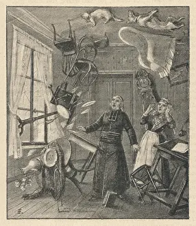 Presbytery: Poltergeist at haunted presbytery of Cideville