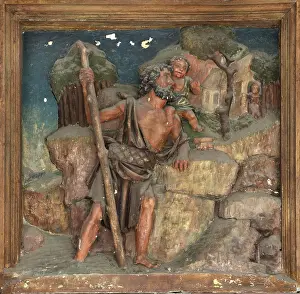 Alchimie: Polychrome relief, Hotel Lallemant, Bourges, France