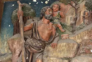 Alchimie: Polychrome relief, Hotel Lallemant, Bourges, France