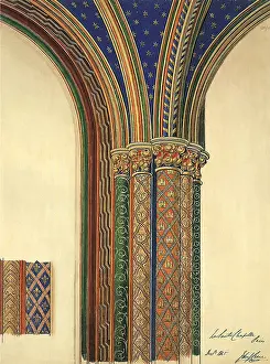 Pilasters: Polychromed Columns