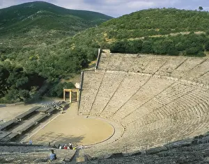 Epidaurus: POLYKLEITOS the Young (c. 435 BC). Theatre of