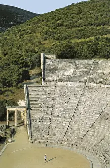 Epidaurus: POLYKLEITOS the Young (c. 435 BC). Theatre of