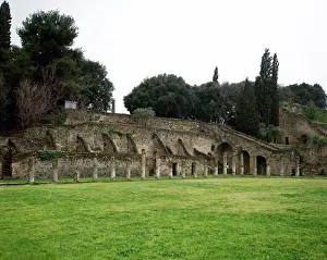 Gladiators: Pompeii. Quadriporticus