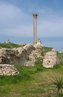 Monolithic: Pompey's Pillar, Alexandria, Egypt