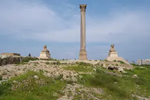 Monolithic: Pompey's Pillar, Alexandria, Egypt