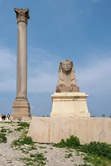 Monolithic: Pompey's Pillar, Alexandria, Egypt