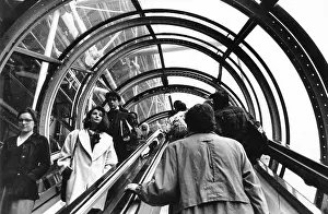 Escalator: POMPIDOU CENTRE ESCALATOR