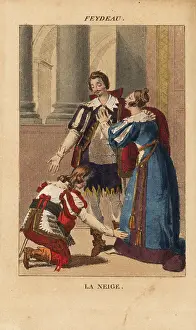 Almanach: Ponchard and Rigaud in the comic opera La