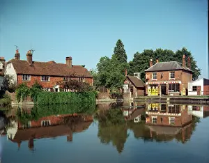 Goudhurst: The pond, Goudhurst