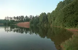Boksitogorsk: Pond Mirror photo art work, 1992