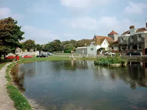 Rottingdean: The pond, Rottingdean