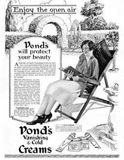 Creams: Pond's Advert, 1927