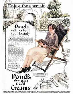 Vanishing: Pond's Advert, 1927