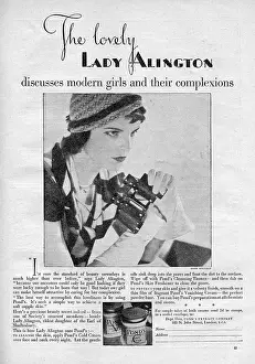 Posh: Pond's Cold Cream Advertisement - Lady Alington