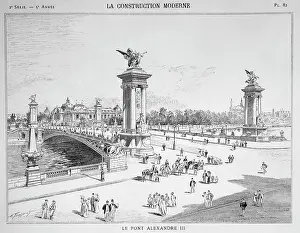Toussaint: Pont Alexandre III bridge in Paris