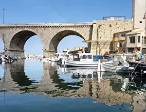 Pont de la Corniche Kennedy, Vallon des Auffes, Marseilles
