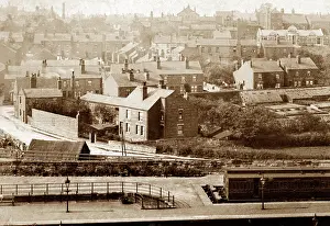 Pontefract: Pontefract from Baghill early 1900s