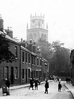Pontefract: Pontefract Bailey Gate early 1900s
