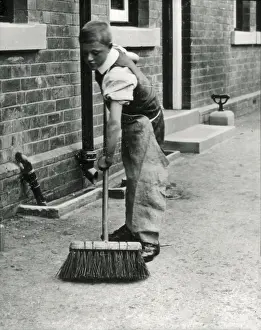 Carleton: Pontefract Union Cottage Homes, Carleton - Sweeping