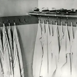 Towels: Pontefract Union Cottage Homes, Carleton, Towels and brushes