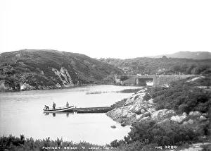 Pontoon: Pontoon Bridge at Lough Conn