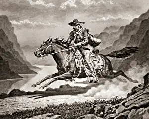 Relays: Pony Express Rider Mail Message Delivery from