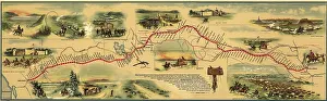 Relays: Pony express route April 1860 - October ?