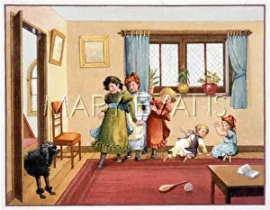 Playroom: POODLE IN THE PLAYROOM
