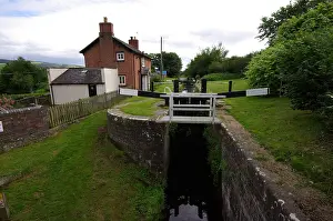 Montgomeryshire: Pool Quay Lock, Montgomery Canal
