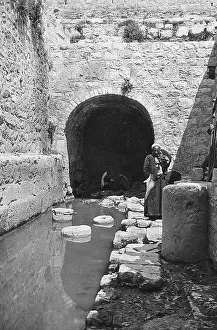 Conduit: Pool of Siloam, City of David, Jerusalem