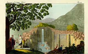 Siloam: Pool of Siloam outside the walls of Jerusalem