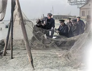 Atcolourisedpic: Poole Fishermen