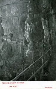 Font: Poole's Cavern, Buxton, Derbyshire