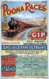 Poona: Poona Races poster